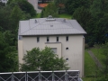 terne metal roof in the mountains