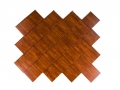 Diamond shingles in woodgrain paint Frontier