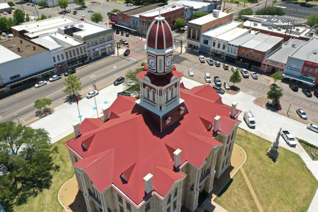 Custom pressed shingles for roof for government historic projects